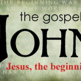 Jesus, the beginning @ John 1:1-14