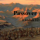 Passover @Exodus 12:13 