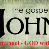 Emmanuel – GOD with us @ John 3:16-17; 1 John 4:9-10​