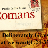 Romans 1:24-32